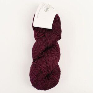 Julie Asselin Fino Fingering Yarn Merino Cashmere Silk 400 Yds Color Blackberry